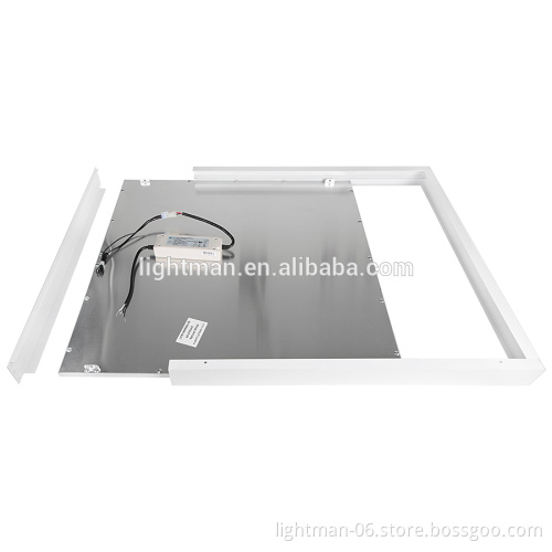 Home decoration 36w 600x600 surface mounted led light panel for residential use